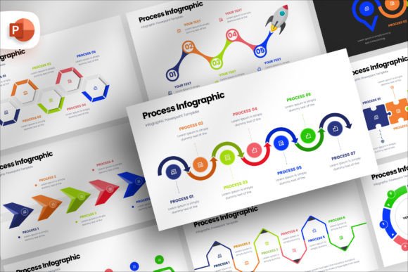 Business Process Infographic PowerPoint