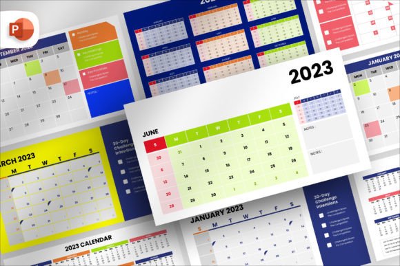 Calendar 2023 Infographic Presentation T: A Strategic Tool for Clearer Planning and Communication