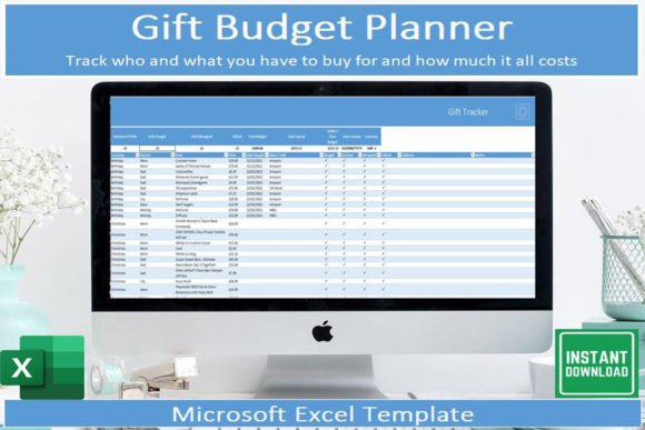 Gift Tracker Template I Excel: A Practical Tool for Managing Gift Lists and Budgets