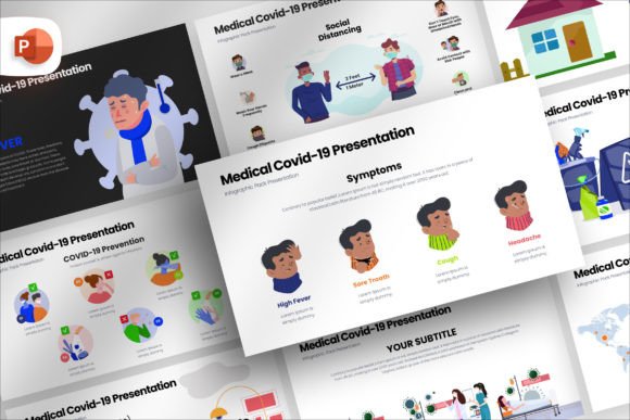 How the Medical Covid-19 Infographic Template Elevates Strategic Communication and Presentation Design