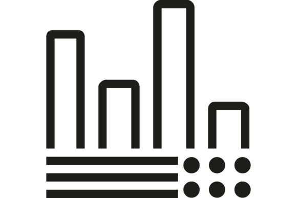 Infographic Line Icon Diagrams for Business Analysis and Presentation
