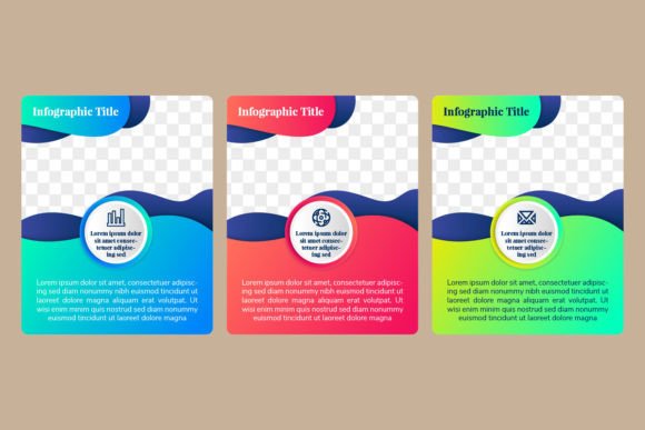 Liquid Infographic Three Selected: A Versatile Design Resource for Modern Visual Communication