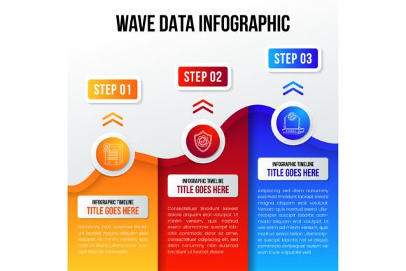 Wave Data Infographic Timeline: Visual Storytelling Made Simple